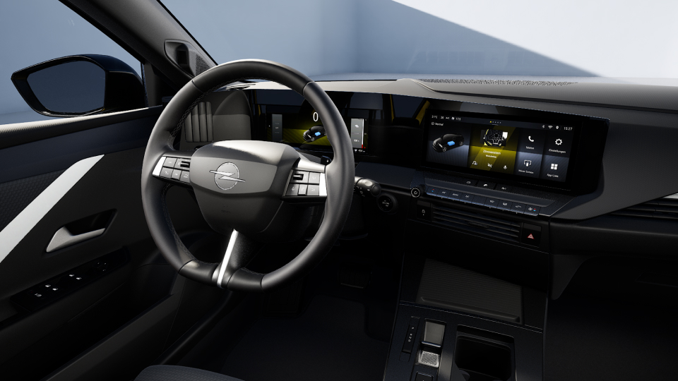 # Multimedia Infotainment System; # 10˝-Fahrerinfodisplay und 10˝-Touchscreen-Farbdisplay (Pure Panel®); # Smartphone-Integration via Apple CarPlay™ und Android Auto™