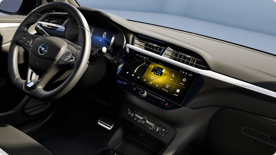 Navigationssystem mit 10 ̋-Touchscreen-Farbdisplay; Zusätzlich zu bzw. abweichend von Multimedia Radio:; Navigation:; - Navigationssystem mit integriertem Speicher; - Kartendarstellung in 3-D für Europa und Russland; - Dynamische Routenführung über Karten- und/oder Pfeildarstellung und Ansage; - 2 USB C Schnittstellen Mittelkonsole hinten (nur Ladefunktion); Navigationssystem mit 10 ̋-Touchscreen-Farbdisplay; Zusätzlich zu bzw. abweichend von Multimedia Radio:; Navigation:; - Navigationssystem mit integriertem Speicher; - Kartendarstellung in 3-D für Europa und Russland; - Dynamische Routenführung über Karten- und/oder Pfeildarstellung und Ansage; - 2 USB C Schnittstellen Mittelkonsole hinten (nur Ladefunktion); - 180-Grad-Panorama-Rückfahrkamera, digital; - Schlüsselloses Schließ- und Startsystem „Keyless Open & Start“ (GS: Keyless Start Serie)