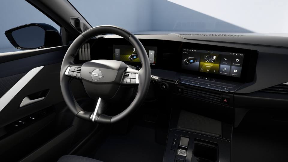 High gloss black painted Pure Panel, with 10'' touchscreen